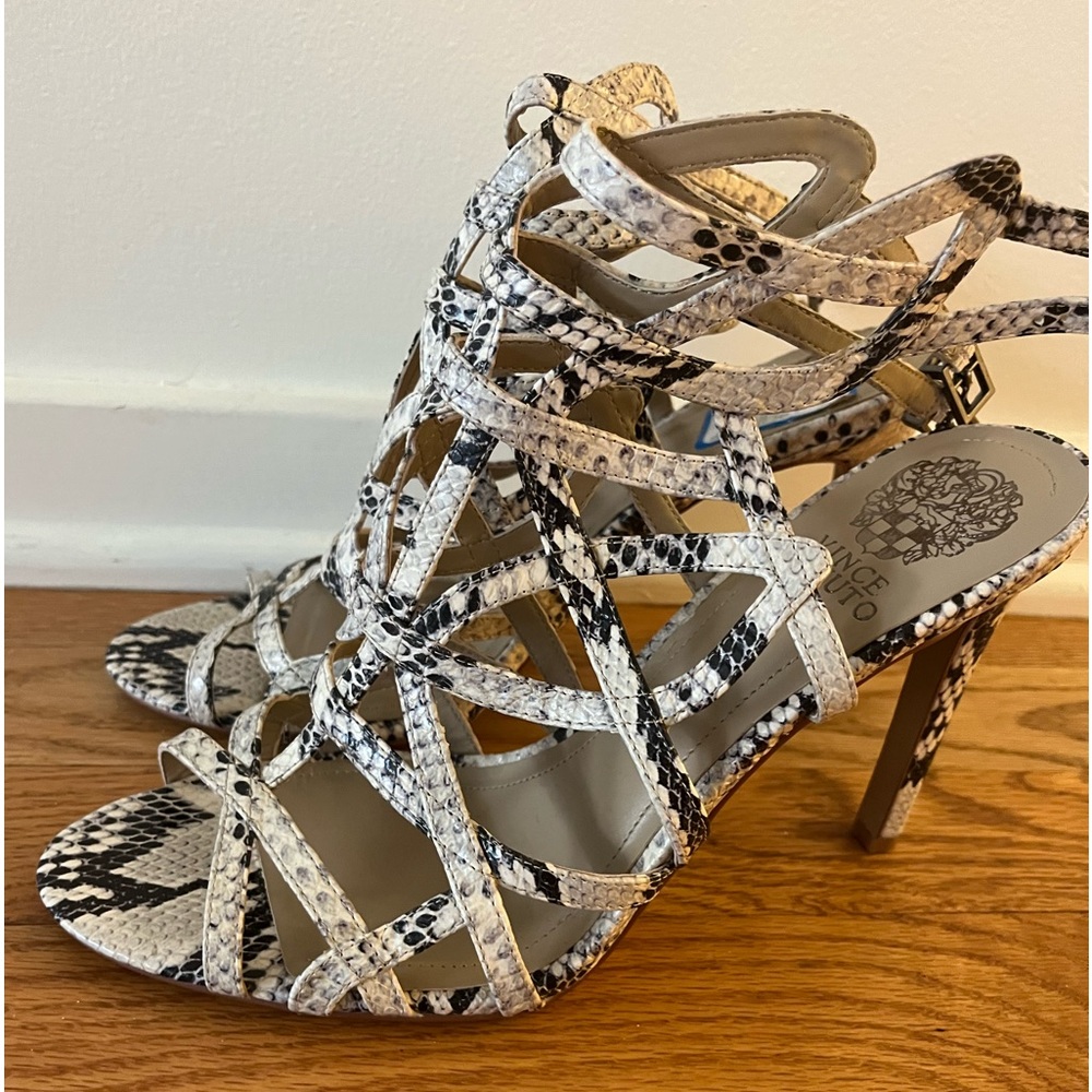 Vince Camuto snakeskin heels